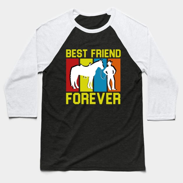 Best friend forever Baseball T-Shirt by Markus Schnabel